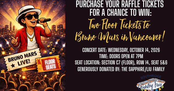 Order tickets for the Southridge Country Fair 2026 Raffle | Raffle Nexus